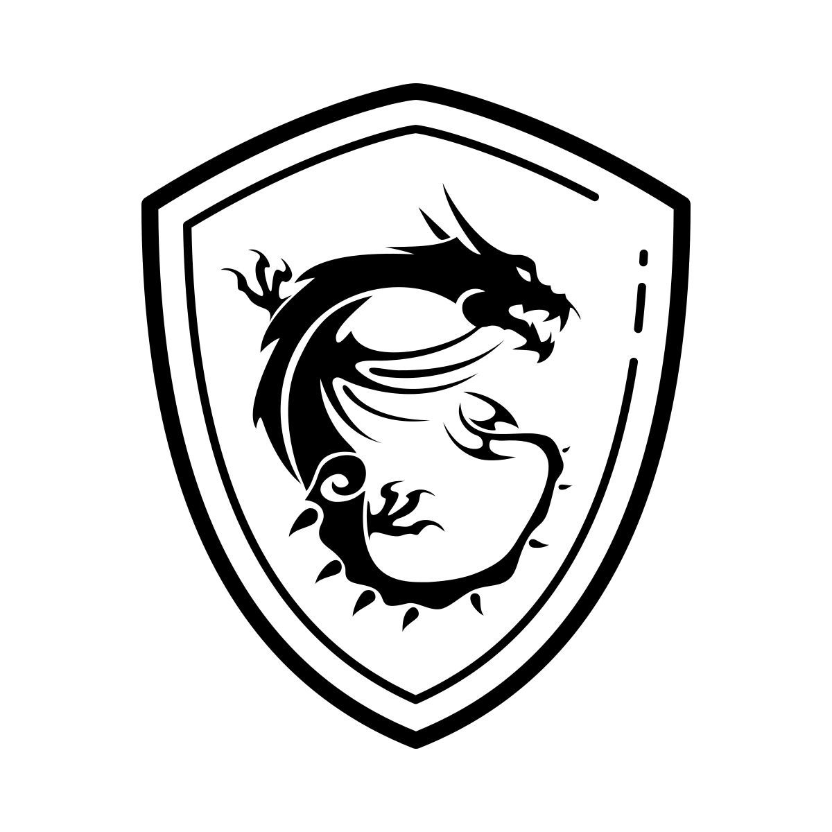 MSI icon in Outline Hand Drawn style